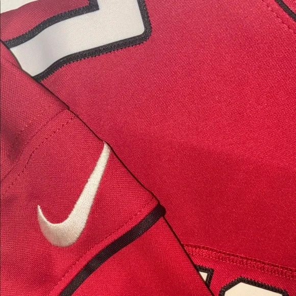 Nike Arizona Cardinals #31 Red and White Men's Jersey - Picture 8 of 9